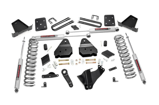 Rough Country 4.5 Inch Lift Kit, No OVLD, N3 Shocks - 2015-2016 Ford F-250 Super Duty/F-350 Super Duty