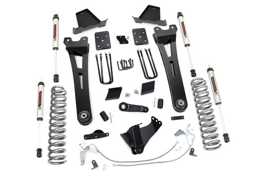 Rough Country 6 Inch Lift Kit, Diesel, Radius Arm, OVLD, V2 - 2015-2016 Ford F-250 Super Duty/F-350 Super Duty