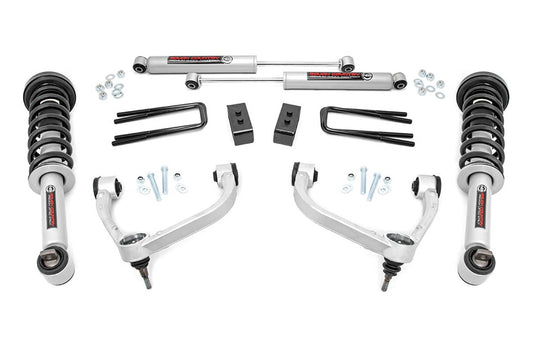 Rough Country 3 Inch Lift Kit, N3 Struts - 2014-2020 Ford F-150