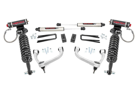 Rough Country 3 Inch Lift Kit, UCAs, Vertex/V2 - 2014-2020 Ford F-150