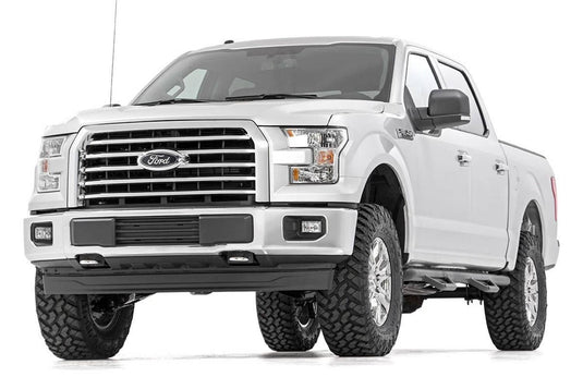 Rough Country 3 Inch Lift Kit, UCAs, Vertex/V2 - 2014-2020 Ford F-150
