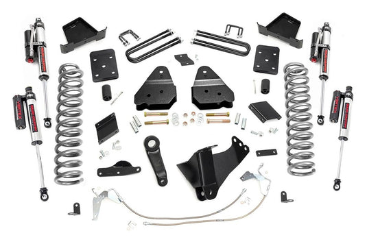 Rough Country 6 Inch Lift Kit, Diesel, OVLD, Vertex - 2015-2016 Ford F-250 Super Duty/F-350 Super Duty