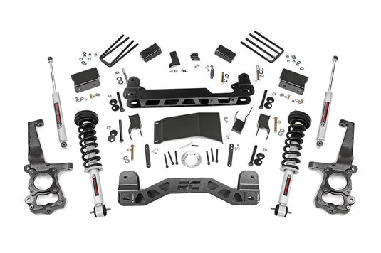 Rough Country 4 Inch Lift Kit, N3 Struts - 2015-2020 Ford F-150