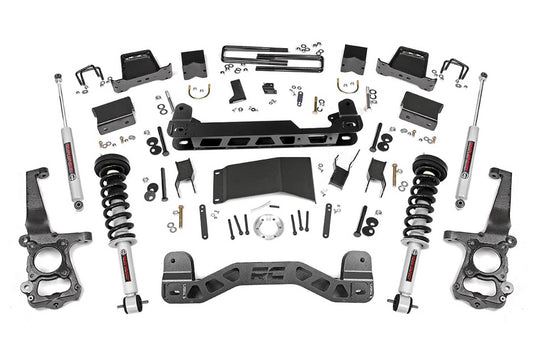 Rough Country 6 Inch Lift Kit, N3 Struts - 2015-2020 Ford F-150