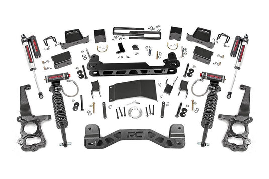 Rough Country 6 Inch Lift Kit, Vertex - 2015-2020 Ford F-150
