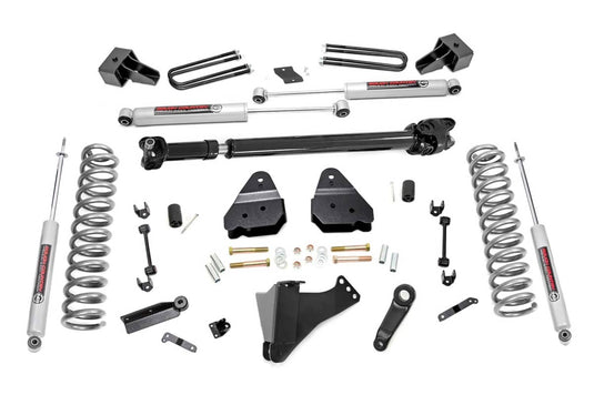 Rough Country 4.5 Inch Lift Kit, DRW, FR Drive Shaft, Premium N3 - 2017-2022 Ford F-250 Super Duty/F-350 Super Duty