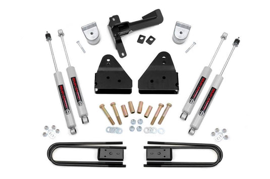 Rough Country 3 Inch Lift Kit, Spacer - 2011-2016 Ford F-250 Super Duty/F-350 Super Duty