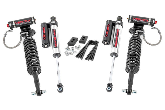 Rough Country 2 Inch Lift Kit, Vertex - 2014-2020 Ford F-150