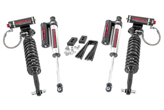 Rough Country 2 Inch Lift Kit, Vertex - 2021-2025 Ford F-150