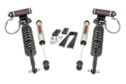 Rough Country 2 Inch Lift Kit, Vertex/V2 - 2021-2025 Ford F-150