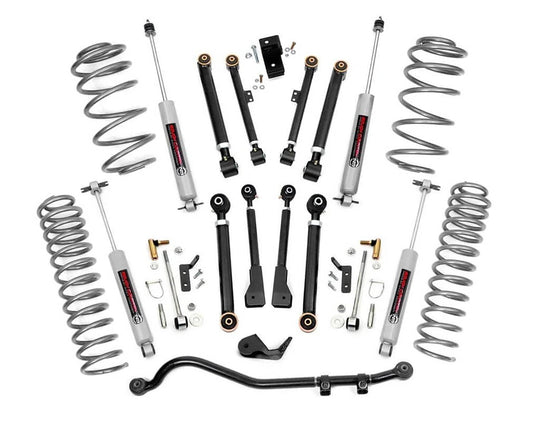 Rough Country 2.5 Inch Lift Kit, X-Series, Premium N3 - 1997-2006 Jeep Wrangler Unlimited Rubicon/Unlimited/Rubicon