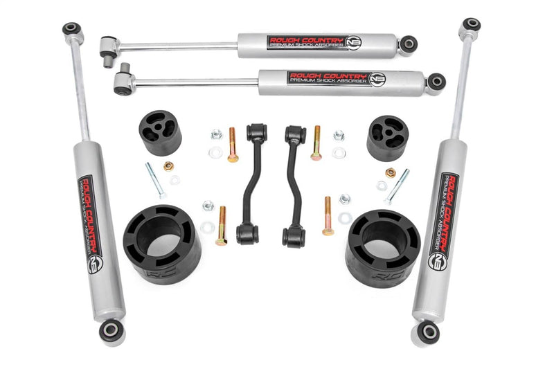 Load image into Gallery viewer, Rough Country 2.5 Inch Leveling Kit, Spacers, N3, Premium N3 - 2020-2023 Jeep Gladiator

