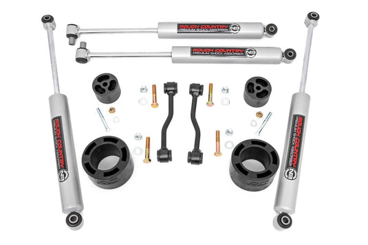 Rough Country 2.5 Inch Leveling Kit, Spacers, N3, Premium N3 - 2020-2023 Jeep Gladiator