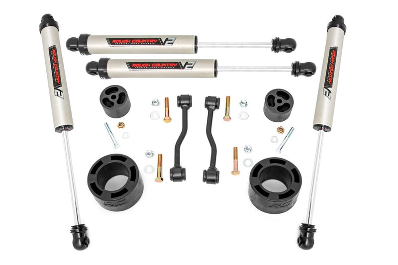 Load image into Gallery viewer, Rough Country 2.5 Inch Leveling Kit, Spacers, V2 - 2020-2023 Jeep Gladiator
