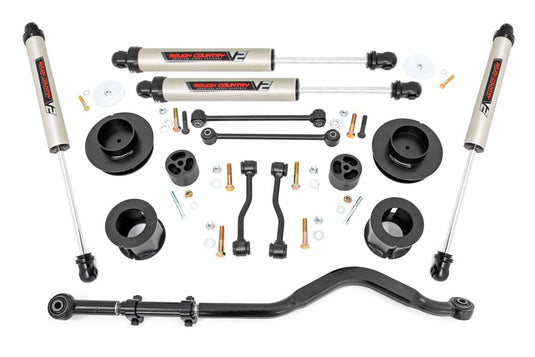 Rough Country 3.5 Inch Lift Kit, Spacers, V2 - 2020-2023 Jeep Gladiator