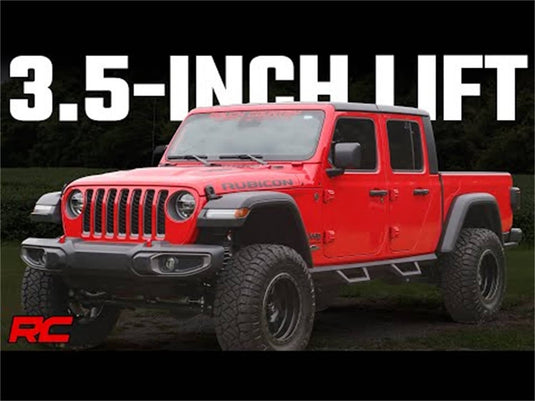 Rough Country 3.5 Inch Lift Kit, Springs, V2 - 2020-2023 Jeep Gladiator