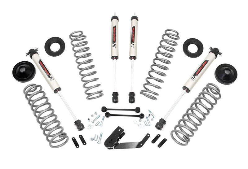 Load image into Gallery viewer, Rough Country 3.25 Inch Lift Kit, V2, 2WD/4WD - 2007-2018 Jeep Wrangler JK
