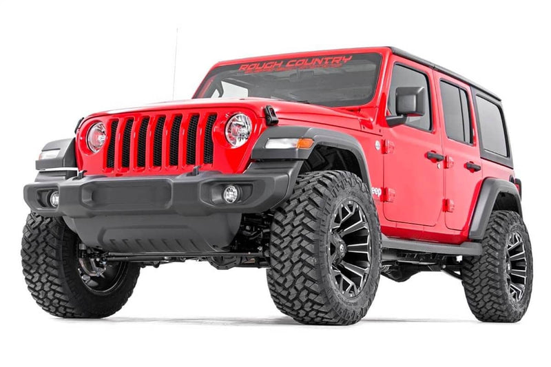 Load image into Gallery viewer, Rough Country 2.5 Inch Lift Kit, Spacers - 2018-2023 Jeep Wrangler
