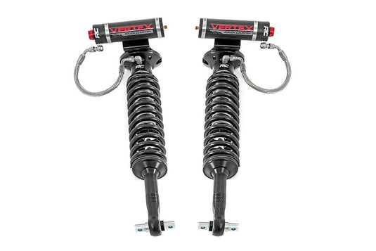 Rough Country Vertex 2.5 Reservoir Coilovers, Front, 6-7.5" - 2007-2018 Chevrolet Silverado 1500 & GMC Sierra 1500