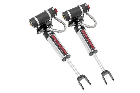 Rough Country Vertex 2.5 Reservoir Front Shocks, 3-5" - 2011-2026 Chevrolet Silverado 2500 HD/3500 HD & GMC Sierra 2500 HD/3500 HD