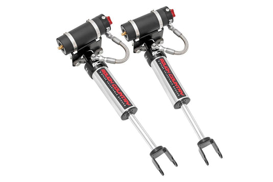 Rough Country Vertex 2.5 Reservoir Front Shocks, 3.5" - 2020-2026 Chevrolet Silverado 2500 HD/3500 HD & GMC Sierra 2500 HD/3500 HD