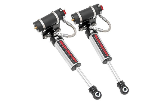 Rough Country Vertex 2.5 Reservoir Front Shocks, 5-7.5", NTD Lifts Only - 2011-2026 Chevrolet Silverado 2500 HD/3500 HD & GMC Sierra 2500 HD/3500 HD