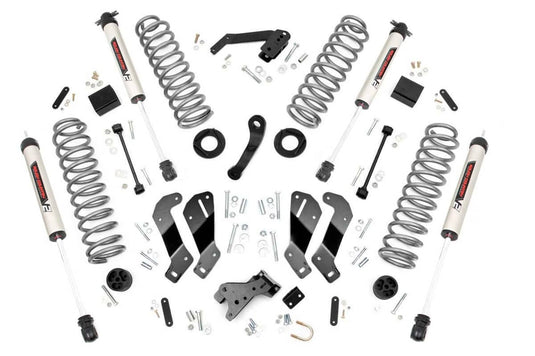 Rough Country 3.5 Inch Lift Kit, V2, 4WD - 2007-2018 Jeep Wrangler JK