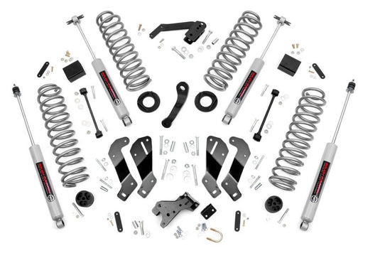 Rough Country 3.5 Inch Lift Kit, Premium N3, 2WD/4WD - 2007-2018 Jeep Wrangler JK