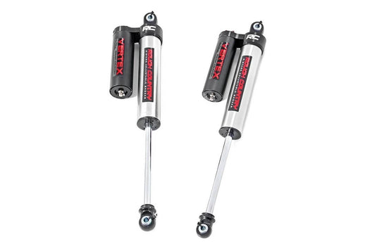 Rough Country Vertex 2.5 Reservoir Rear Shocks, 4-6.5" - 2014-2025 Ford F-150