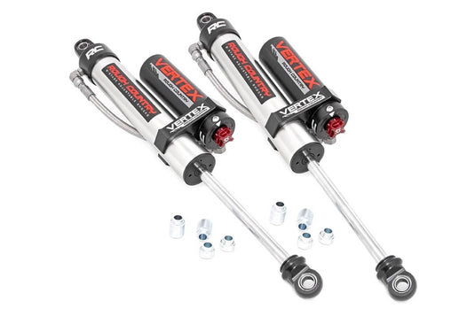 Rough Country Vertex 2.5 Reservoir Rear Shocks, 3.5-4.5" - 2018-2025 Jeep Wrangler