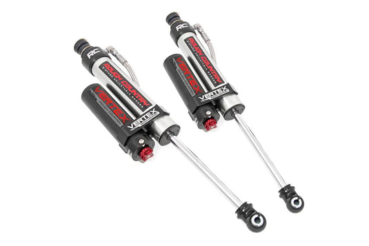 Rough Country Vertex 2.5 Reservoir Rear Shocks, 6-7.5" - 2019-2026 Ram 1500