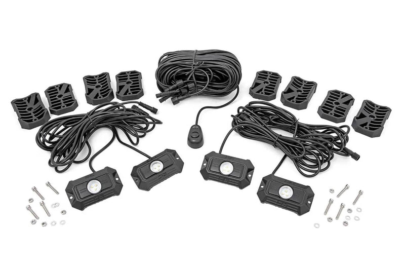 Load image into Gallery viewer, Rough Country LED Rock Light Kit - 4 Piece Set
