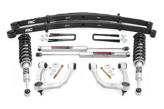 Rough Country 3.5 Inch Lift Kit, UCA, N3 Struts - 2005-2023 Toyota Tacoma (