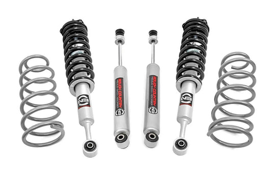 Rough Country 3 Inch Lift Kit, N3 Struts, Premium N3 - 2003-2014 Toyota FJ Cruiser/4Runner