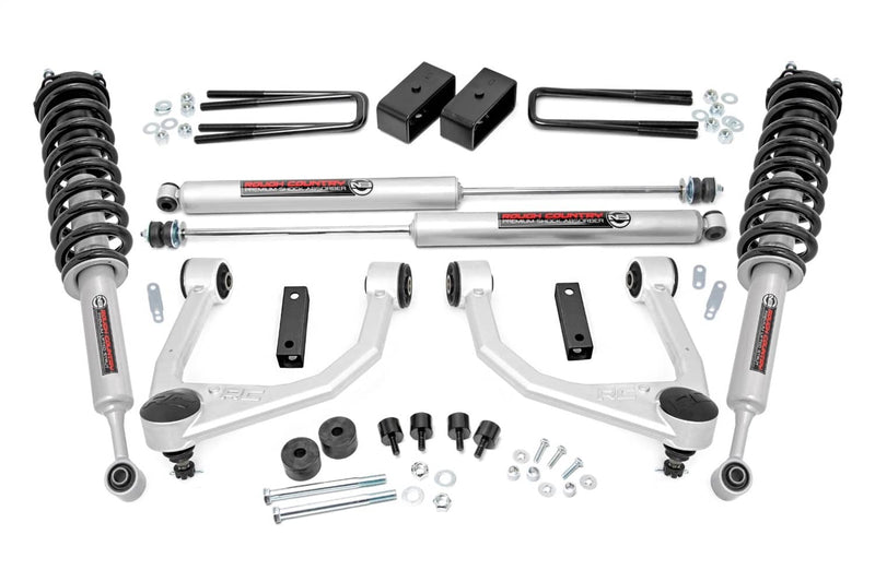 Load image into Gallery viewer, Rough Country 3.5 Inch Lift Kit, N3 Struts - 2007-2021 Toyota Tundra

