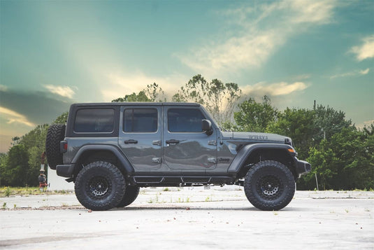 Rough Country 3.5 Inch Lift Kit, C/A Drop, 4-Door, EcoDiesel - 2020-2023 Jeep Wrangler