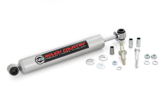 Rough Country N3 Steering Stabilizer - 2010-2012 Dodge Ram 2500/3500 & Ram 2500/3500