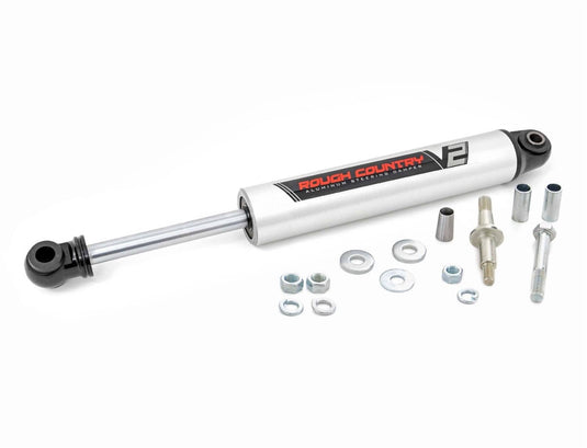 Rough Country V2 Steering Stabilizer - 2010-2012 Dodge Ram 2500/3500 & Ram 2500/3500