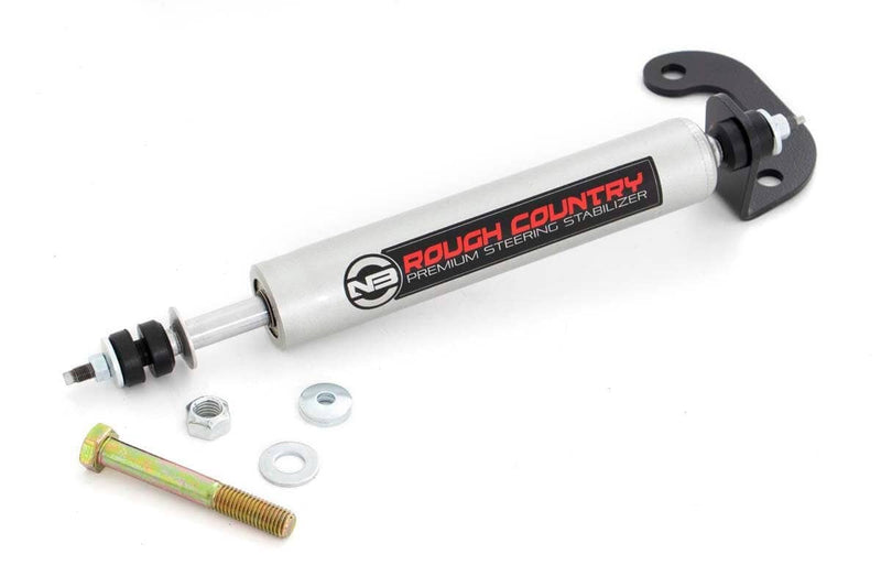 Load image into Gallery viewer, Rough Country N3 Steering Stabilizer - 1988-1999 Chevrolet Tahoe/K1500 Suburban/Blazer &amp; GMC Yukon/K1500 Suburban
