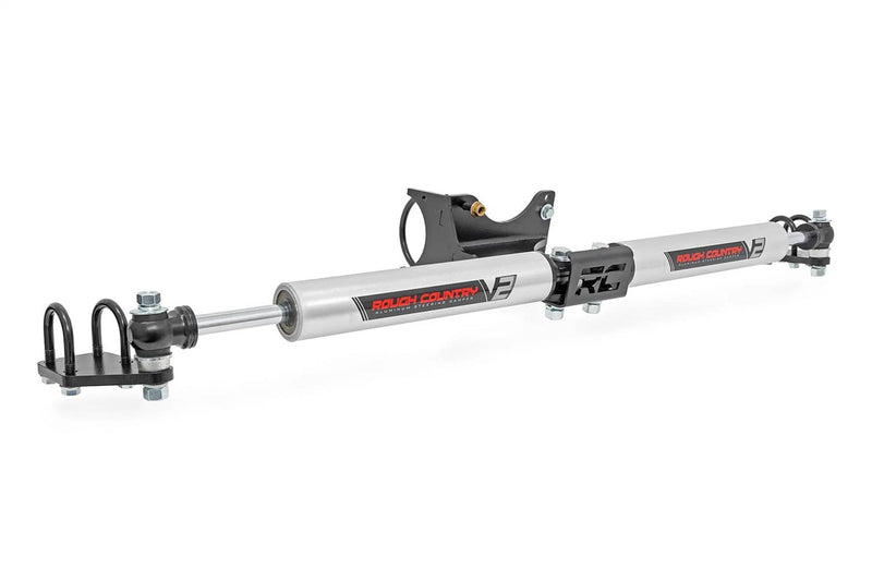 Load image into Gallery viewer, Rough Country V2 Steering Stabilizer, Dual, 2-8 Inch Lift - 2005-2026 Ford F-250 Super Duty/F-350 Super Duty
