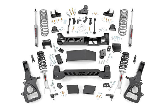Rough Country 6 Inch Lift Kit, N3 Struts, Rear Coils - 2025-2026 Ram 1500