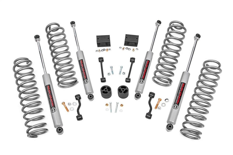 Load image into Gallery viewer, Rough Country 2.5 Inch Lift Kit, Coils, N3 - 2018-2023 Jeep Wrangler
