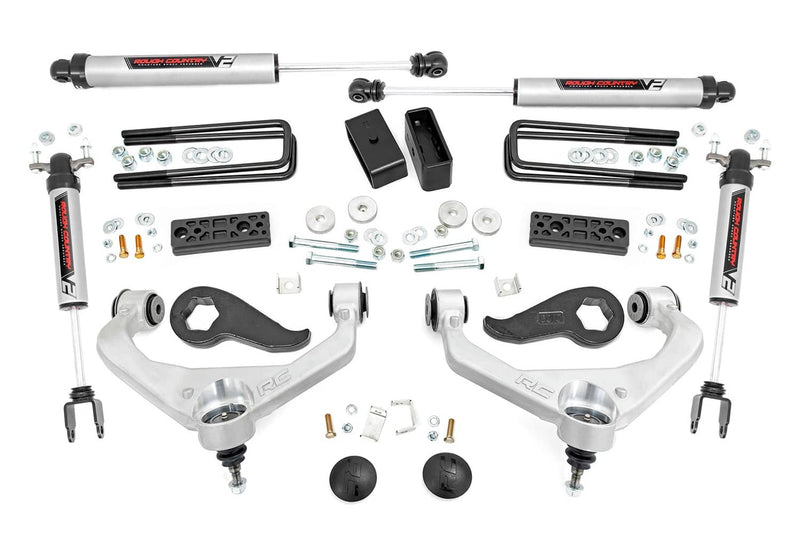 Load image into Gallery viewer, Rough Country 3 Inch Lift Kit, UCAs, V2 - 2020-2026 Chevrolet Silverado 3500 HD &amp; GMC Sierra 2500 HD/3500 HD
