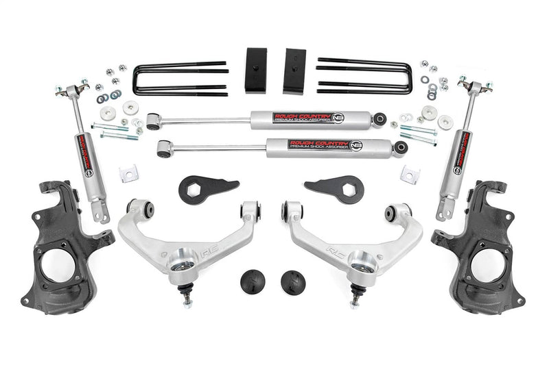 Load image into Gallery viewer, Rough Country 3.5 Inch Lift Kit, Knuckle - 2011-2019 Chevrolet Silverado 2500 HD/3500 HD &amp; GMC Sierra 2500 HD/3500 HD
