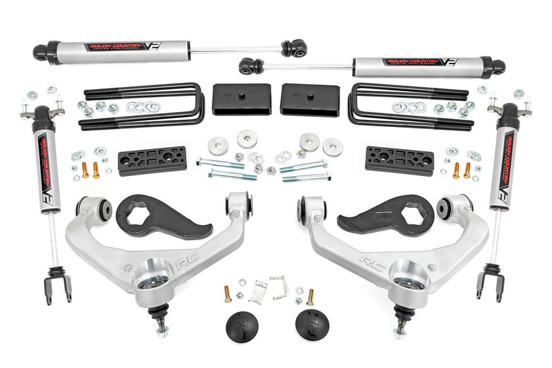 Load image into Gallery viewer, Rough Country 3 Inch Lift Kit, UCAs, V2 - 2020-2026 Chevrolet Silverado 2500 HD/3500 HD &amp; GMC Sierra 2500 HD/3500 HD

