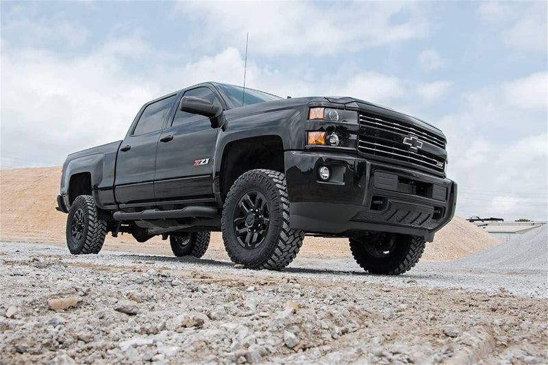 Load image into Gallery viewer, Rough Country 3.5 Inch Lift Kit, V2 - 2011-2019 Chevrolet Silverado 2500 HD/3500 HD &amp; GMC Sierra 2500 HD/3500 HD
