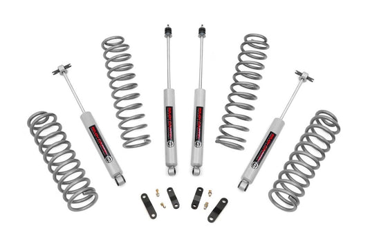 Rough Country 2.5 Inch Lift Kit, Premium N3 - 2007-2018 Jeep Wrangler JK