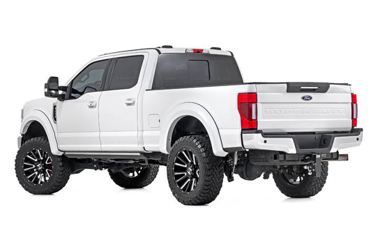 Rough Country Sport Fender Flares, N1 Blue Jeans - 2017-2022 Ford F-350 Super Duty/F-250 Super Duty