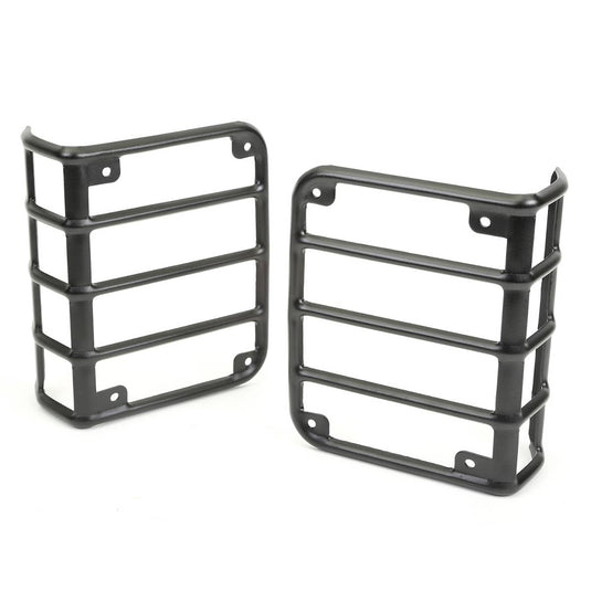 Rugged Ridge Taillight Euro Guards — 2007-2018 Jeep Wrangler/Wrangler JK - RGG-11226.11 - Absolute Autoguard