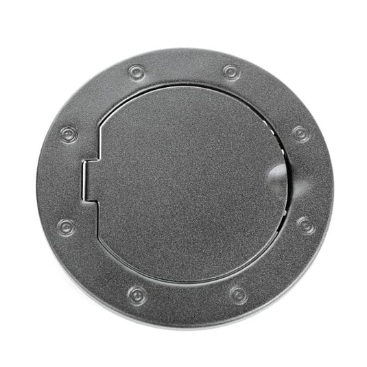 Rugged Ridge Gas Door Cover Black — 2007-2017 Jeep Wrangler - RGG-11229.05 - Absolute Autoguard